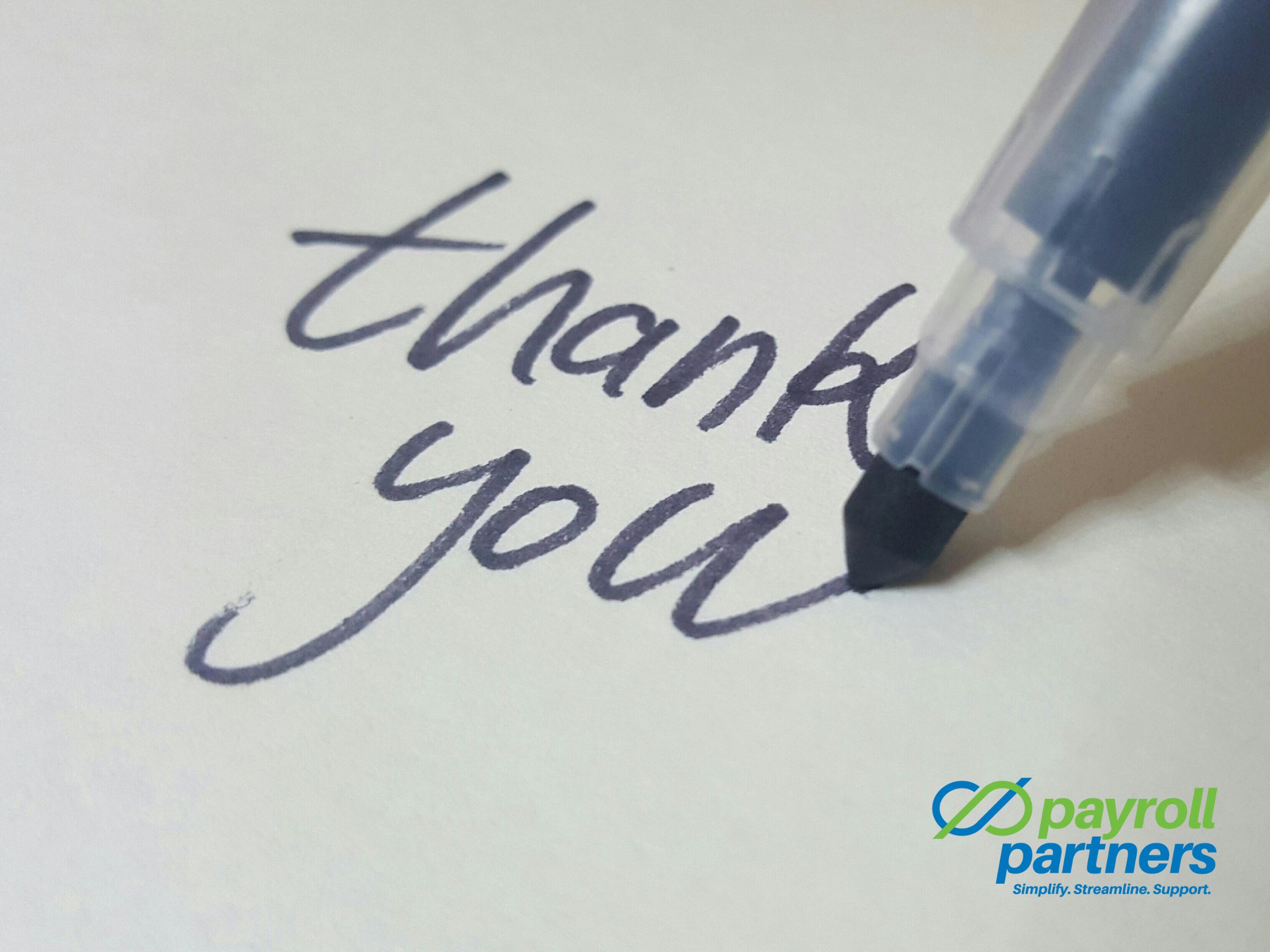 We Are Thankful for YOU!